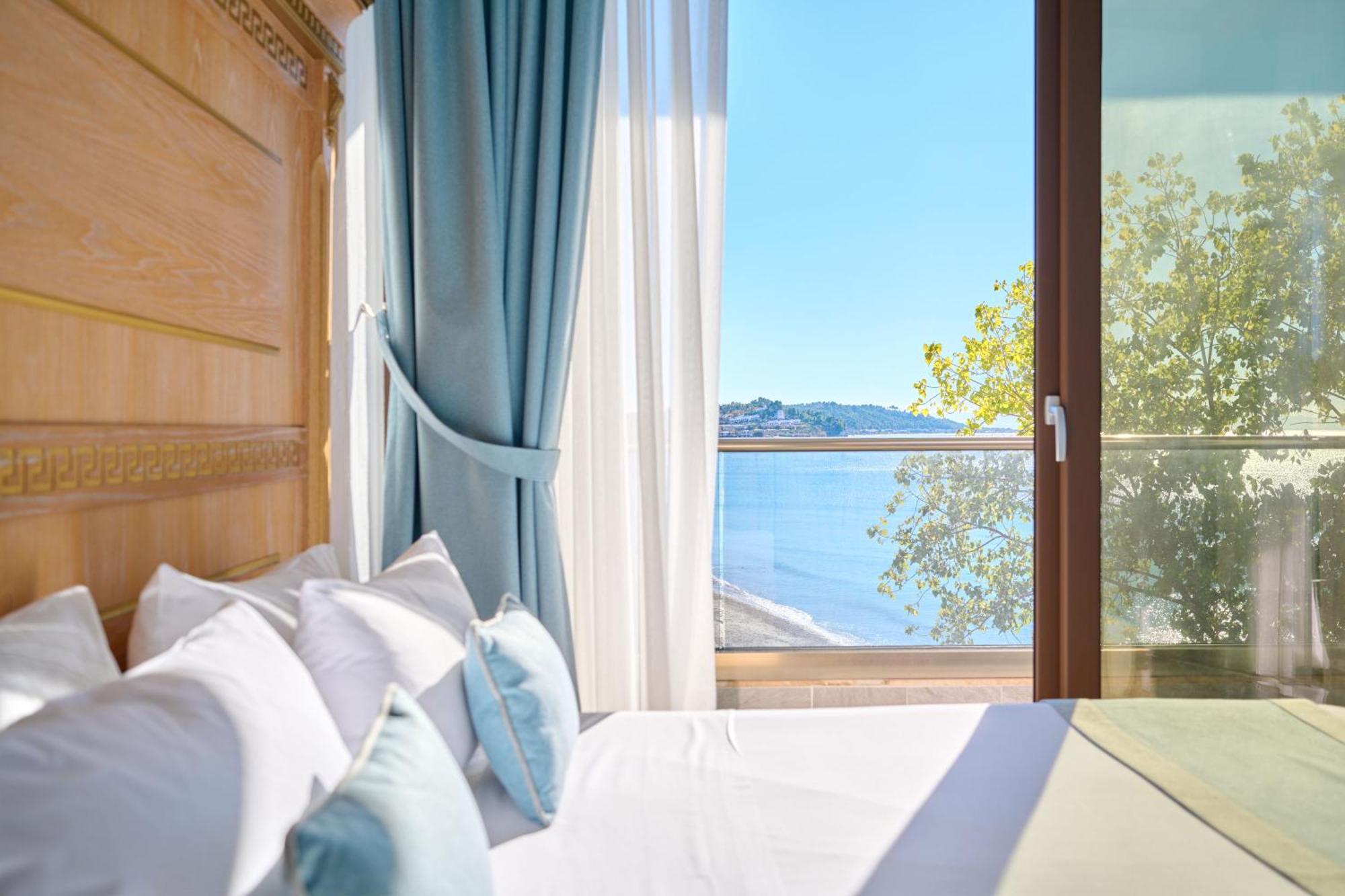 Evlogia Hotel Seafront And Anex By Greek Pride Φούρκα Εξωτερικό φωτογραφία