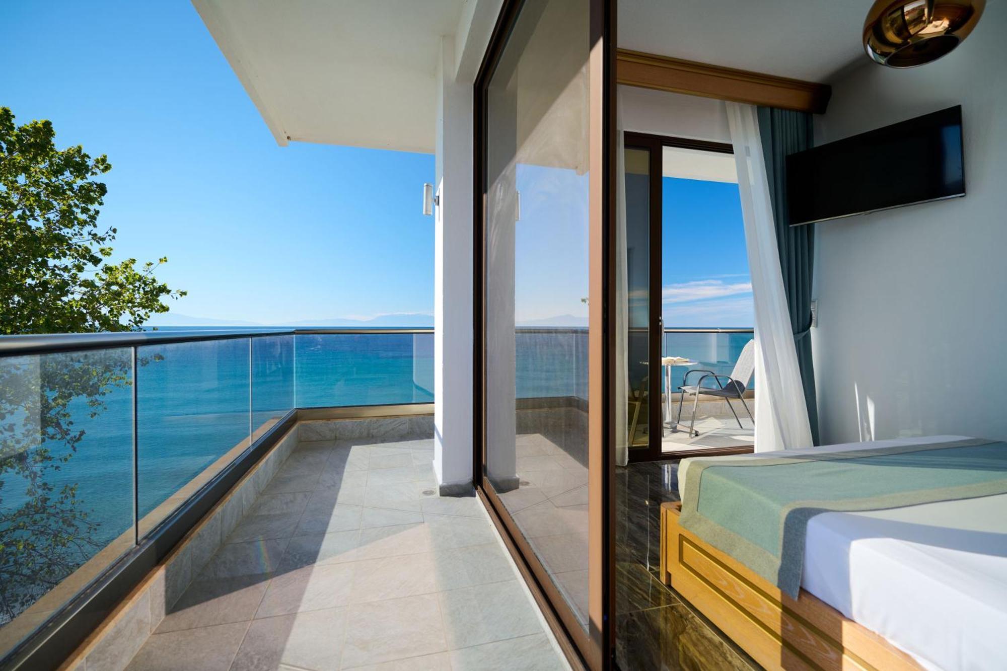 Evlogia Hotel Seafront And Anex By Greek Pride Φούρκα Εξωτερικό φωτογραφία